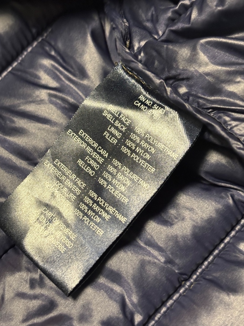 Mens Brown Tommy Hilfiger Puffer Winter Coat Jacket Size 2XL - Picture 3 of 11